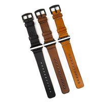 Still completo do KIT 3 Pulseiras de Couro Apple Watch com as 3 cores – DANTE Capelli