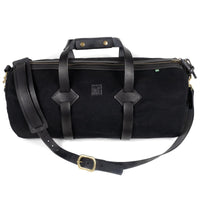 Mala Duffle Bandeirantes Preta, vista frontal – DANTE Capelli