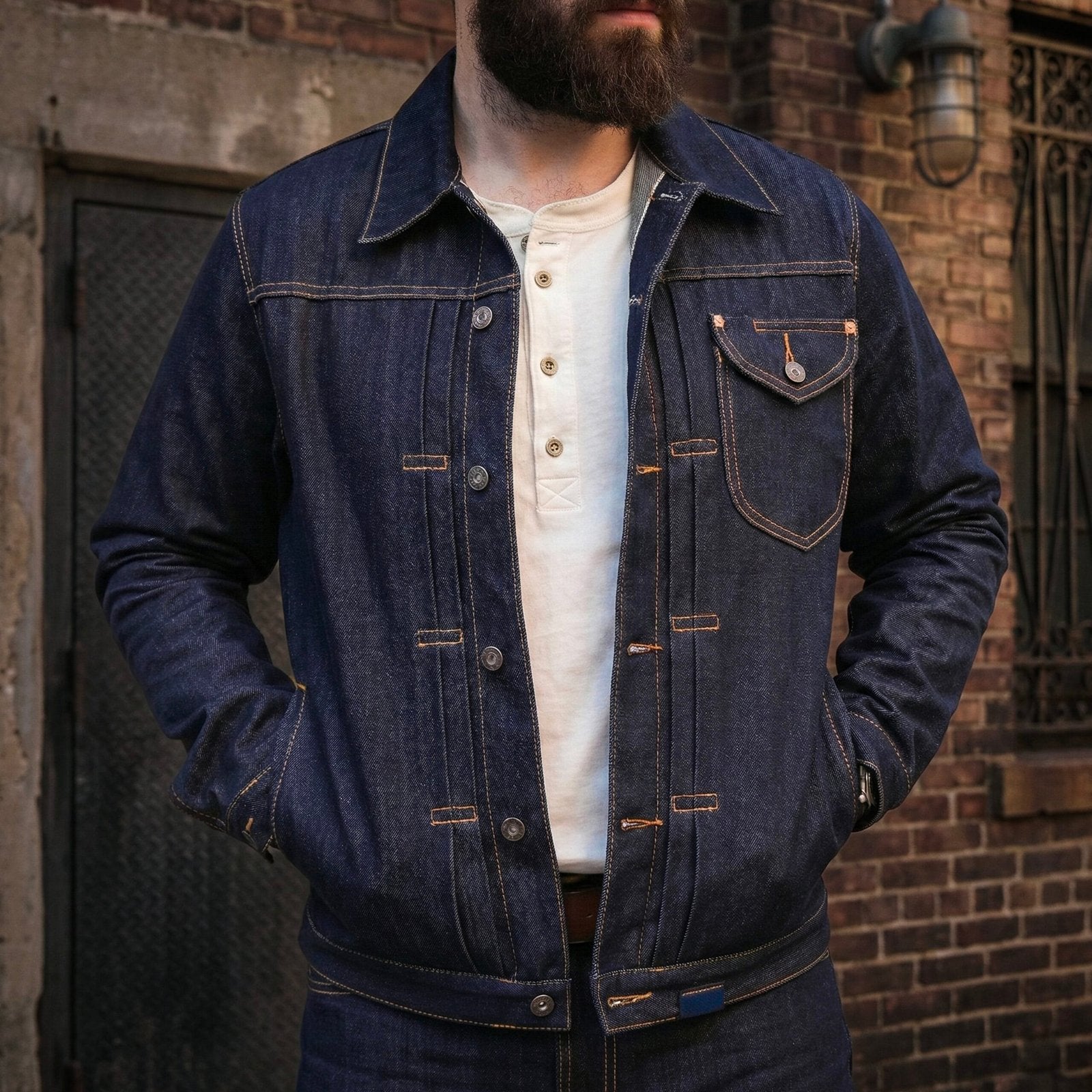 Jaqueta Jeans Selvedge Ukon