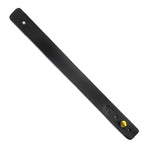 Bracelete de Couro Preto, vista frontal – DANTE Capelli