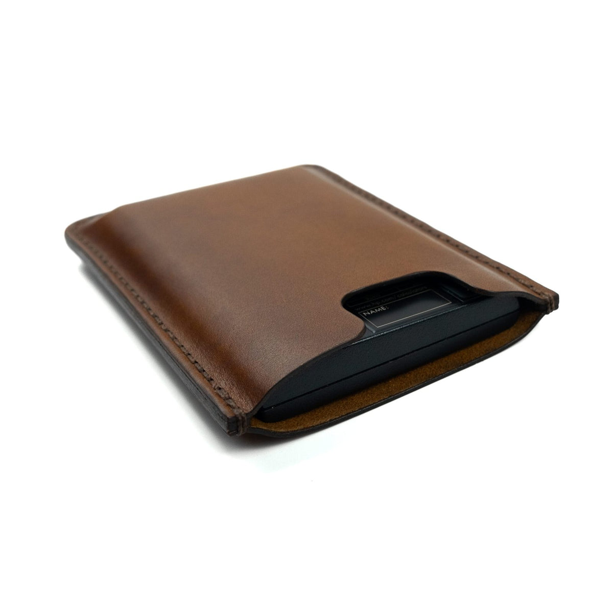 Capa de Couro para Calculadora HP12c, segundo still – DANTE Capelli