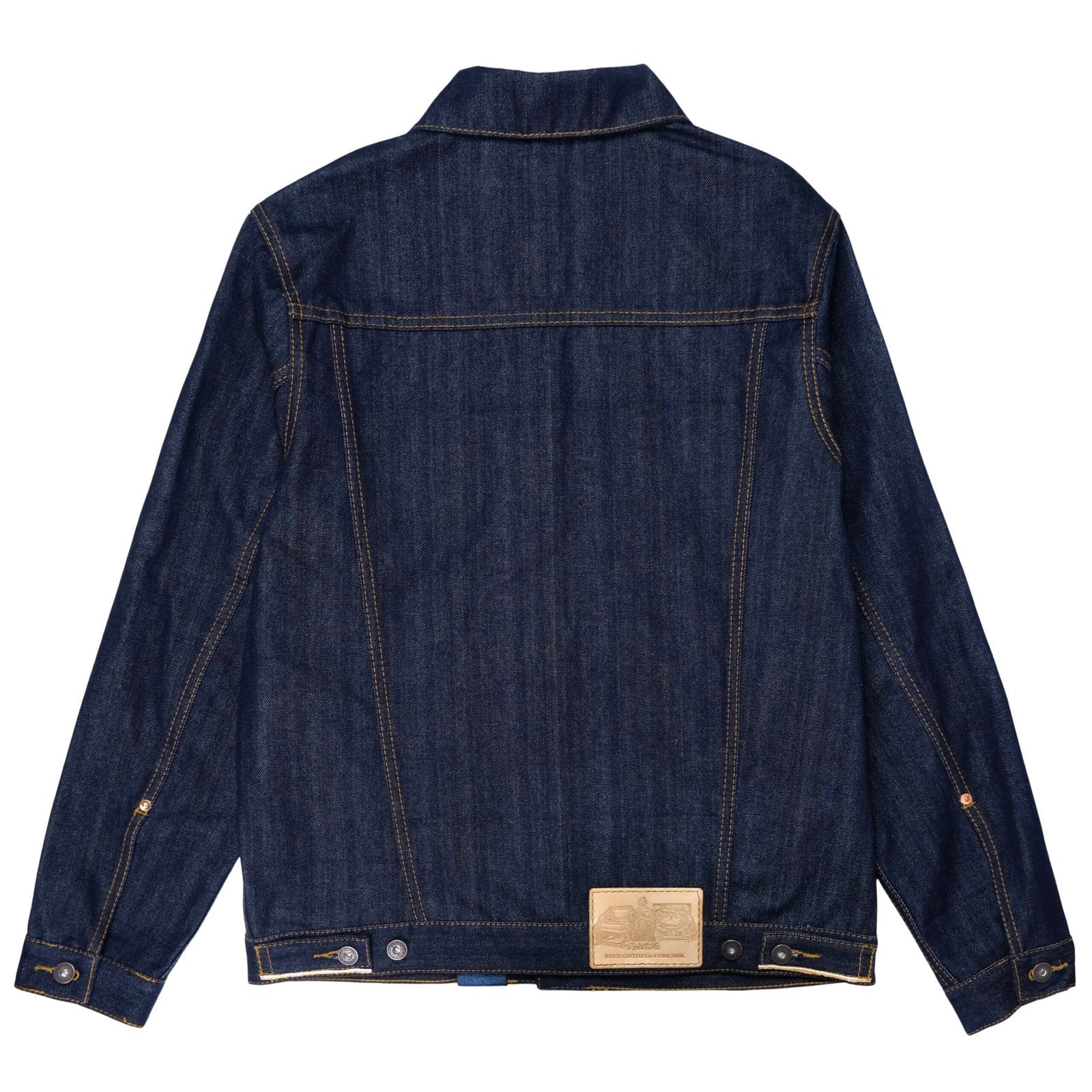 Jaqueta Jeans Selvedge Ukon Couro Himeji | DANTE Capelli