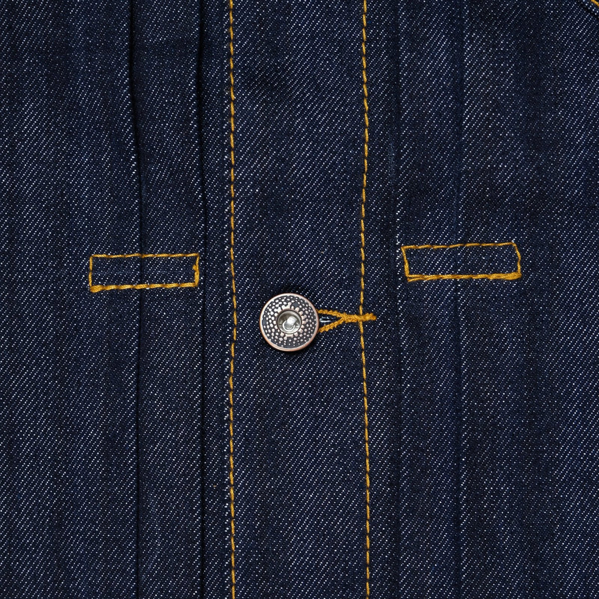 Jaqueta Jeans Selvedge Ukon em denim cru, still adicional – DANTE Capelli