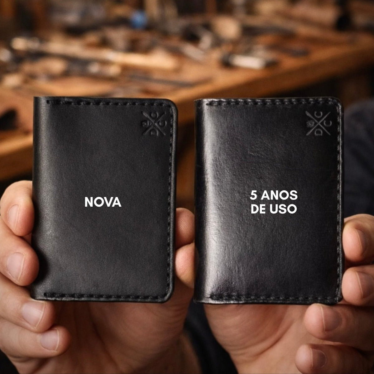 Kit Essencial Carteira No.22 + Cinto Preto, still promocional – DANTE Capelli