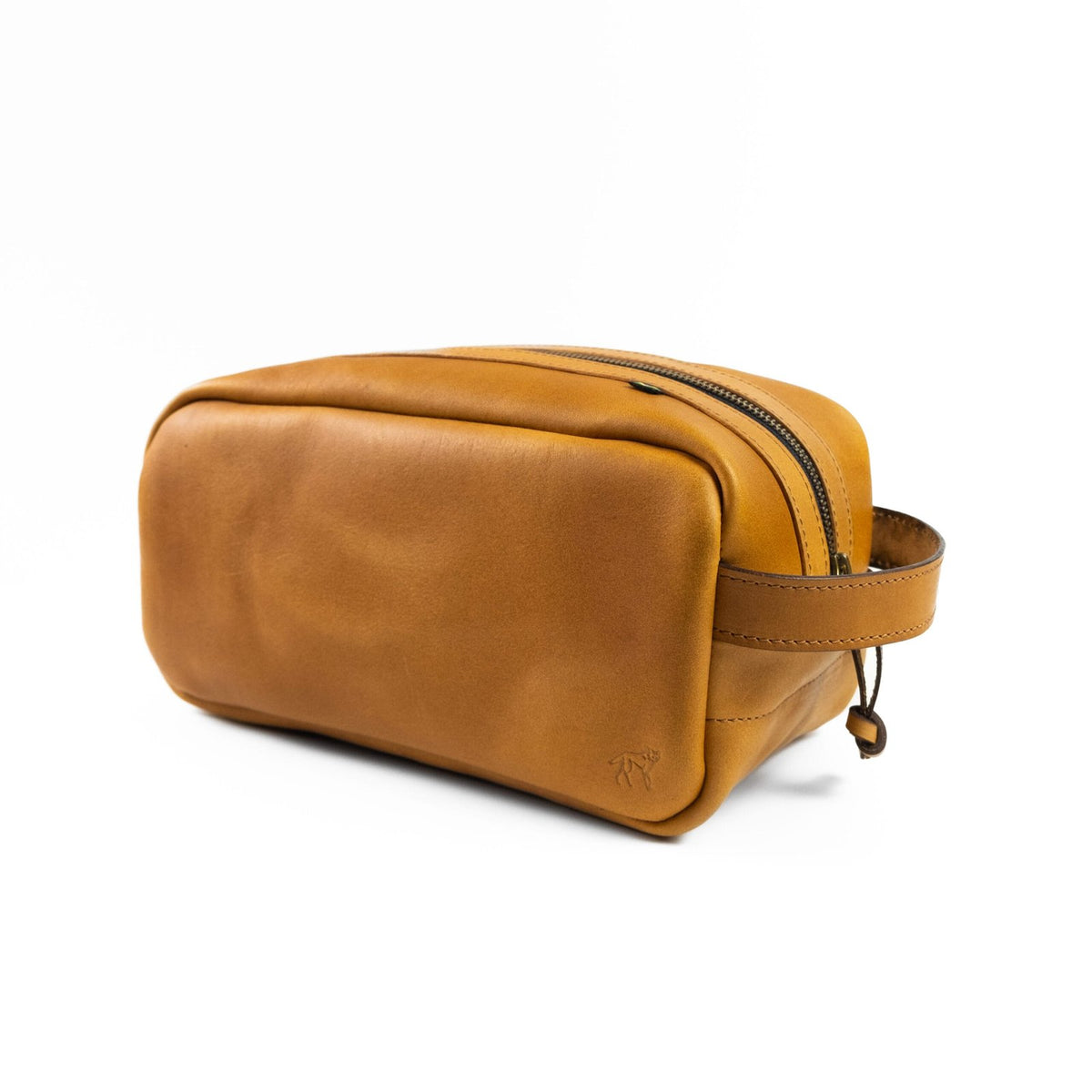 Necessaire em Couro Savana, vista frontal – DANTE Capelli