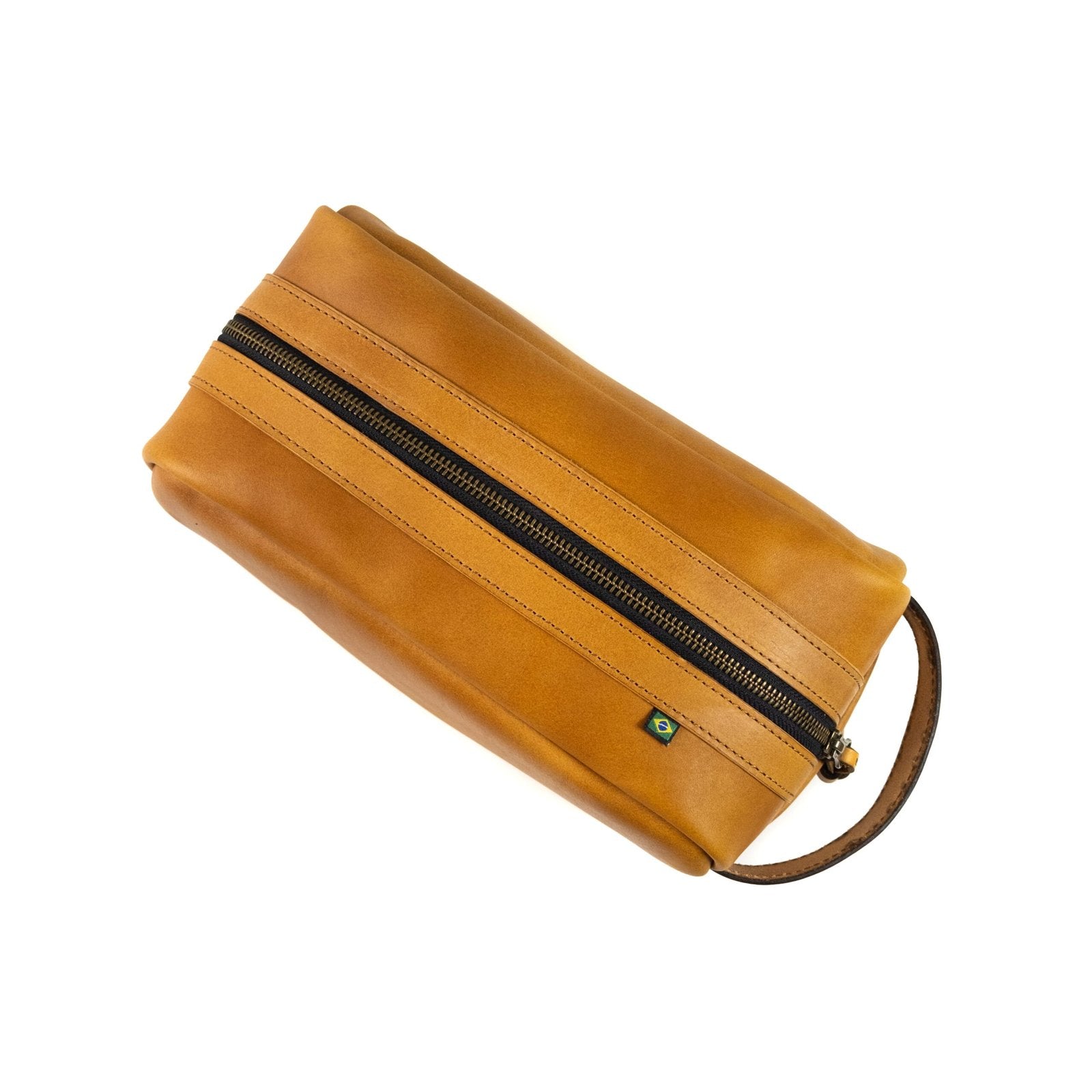 Necessaire em Couro Savana, terceiro still – DANTE Capelli