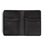 Carteira de Couro Vertical NO.6 Preta