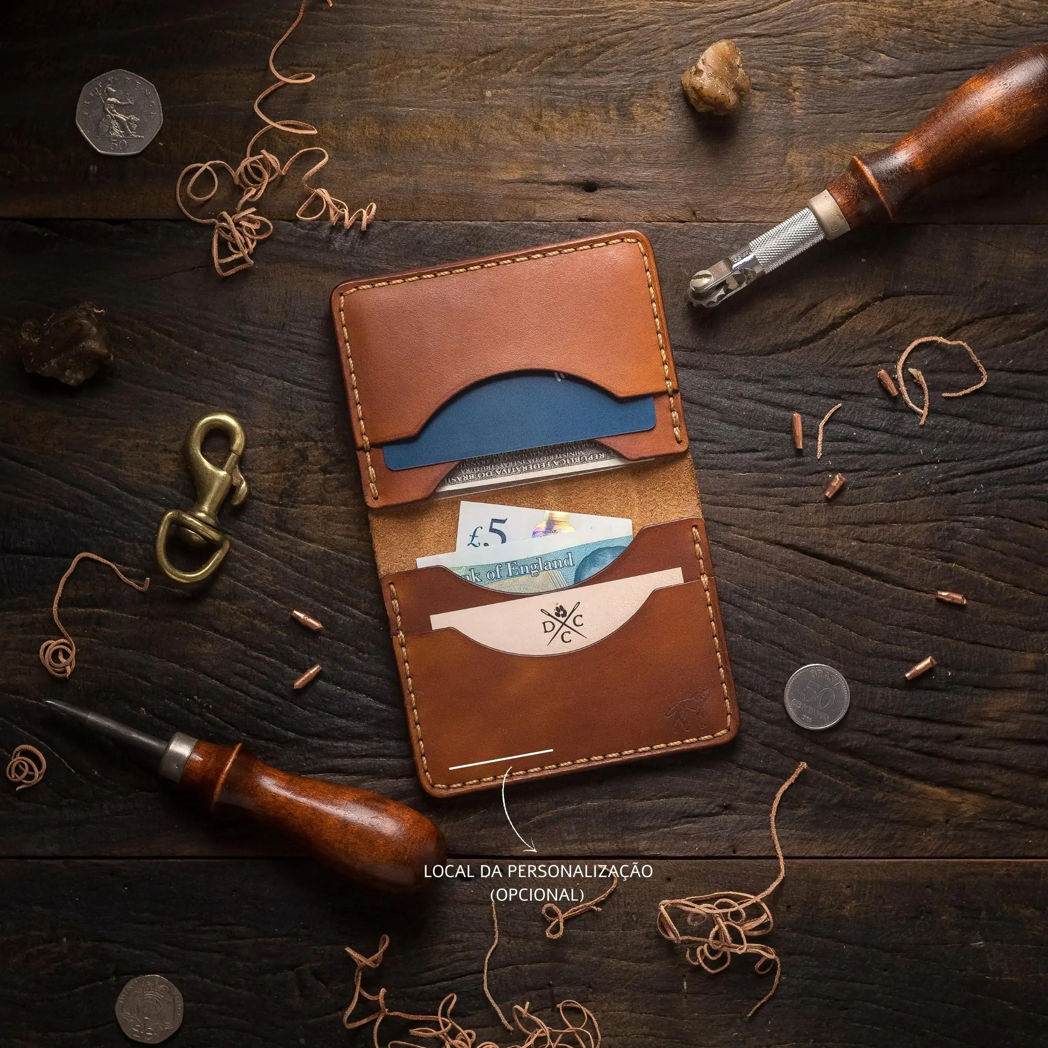 Carteira de Couro No.22 Savana - Imagem 7