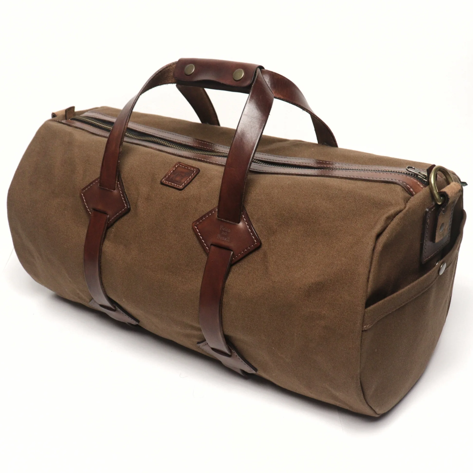 Mala Duffle Bandeirantes Marrom - Imagem 5