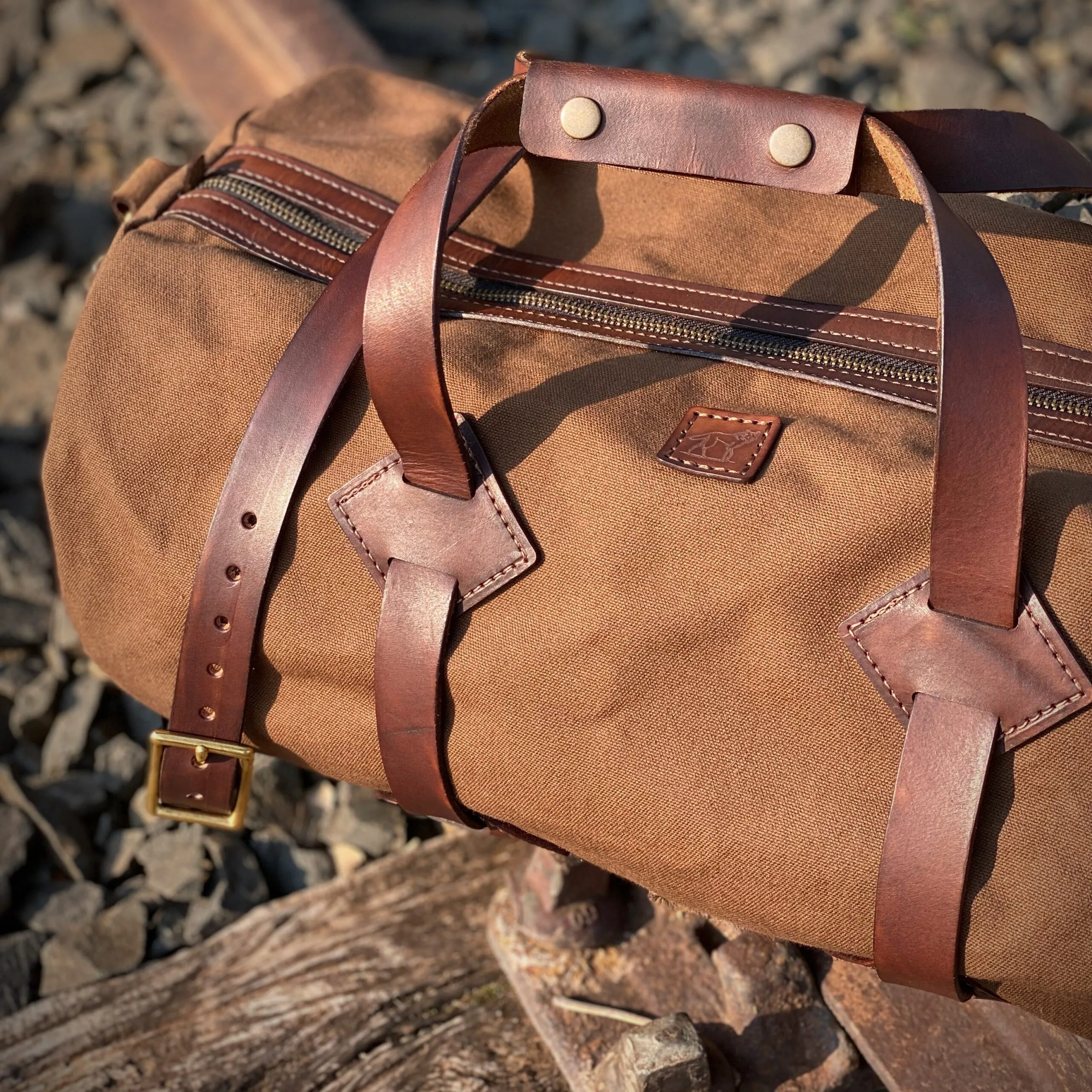 Mala Duffle Bandeirantes Marrom - Imagem 8