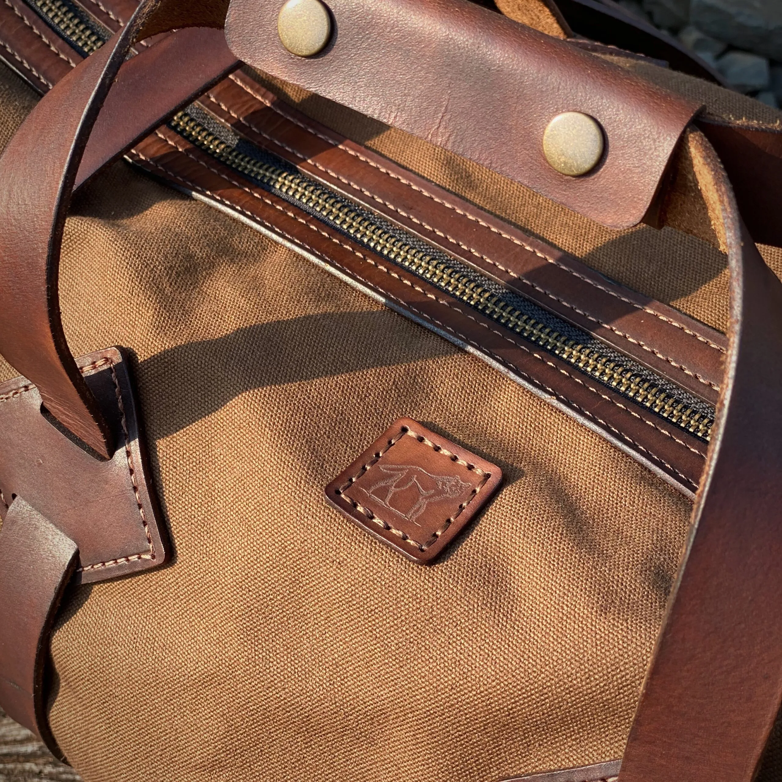 Mala Duffle Bandeirantes Marrom - Imagem 11
