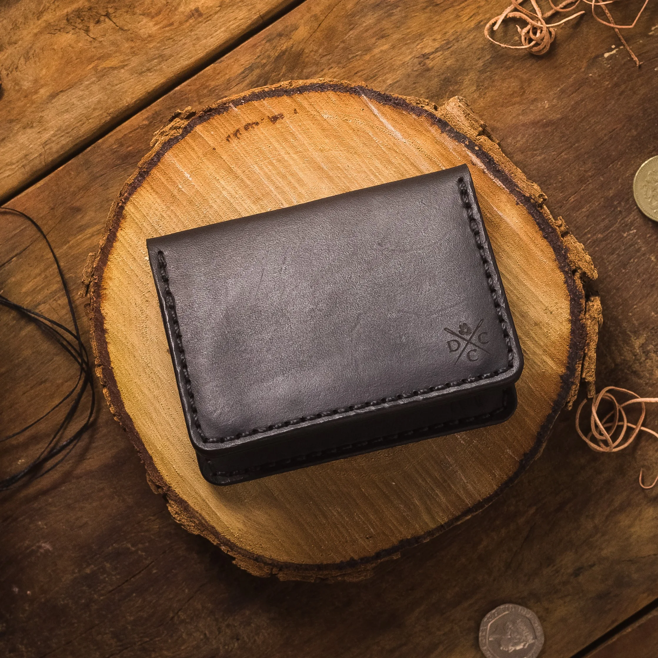 Carteira de Couro No.22 Preta - Imagem 7