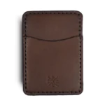 Carteira de Couro Vertical No.3 Marrom