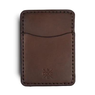 Carteira de Couro Vertical No.3 Marrom