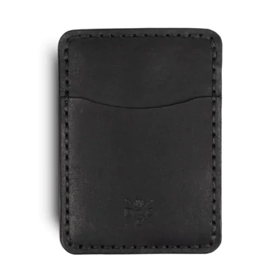 Carteira de Couro Vertical No.3 Preta