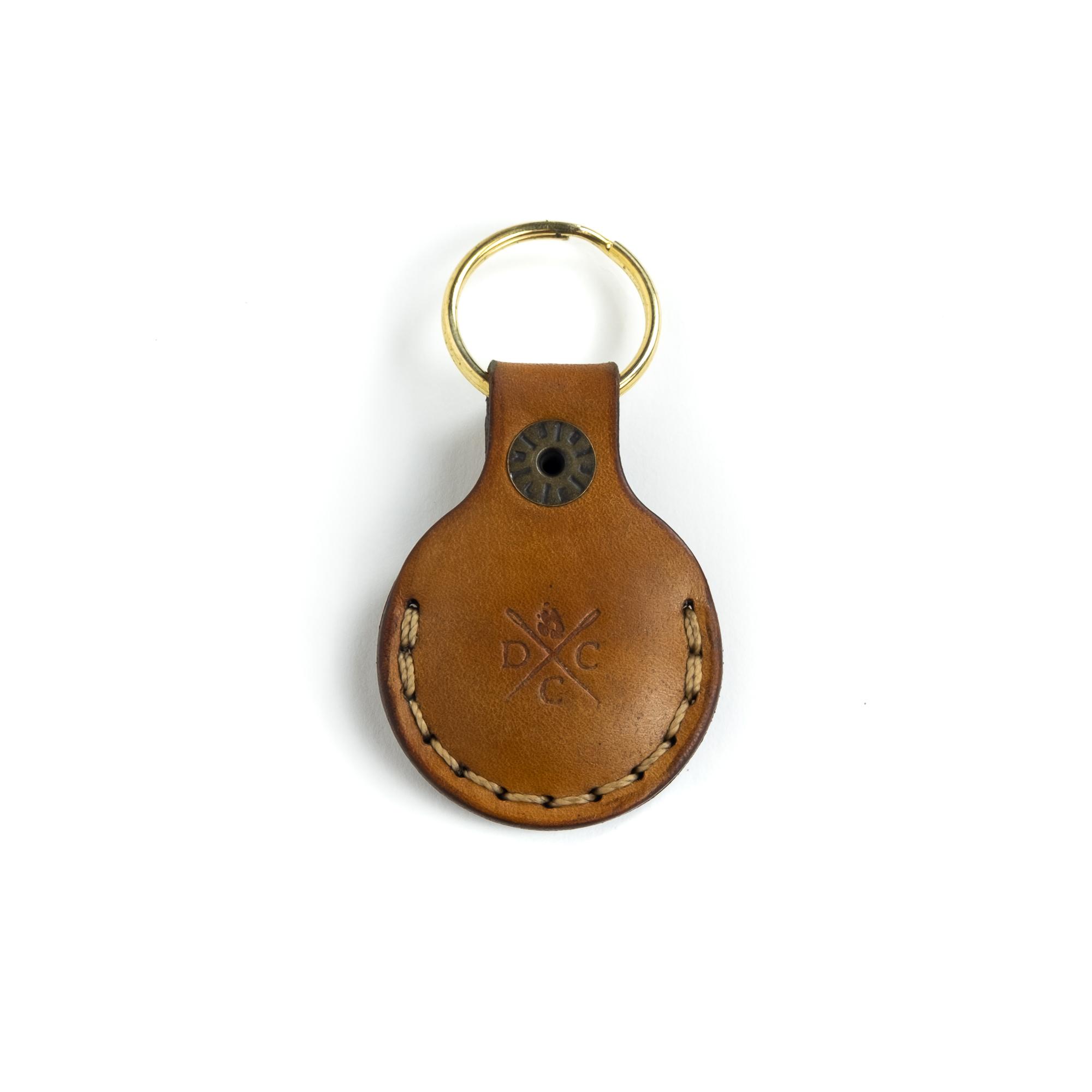 Chaveiro de Couro AIRTAG Havana