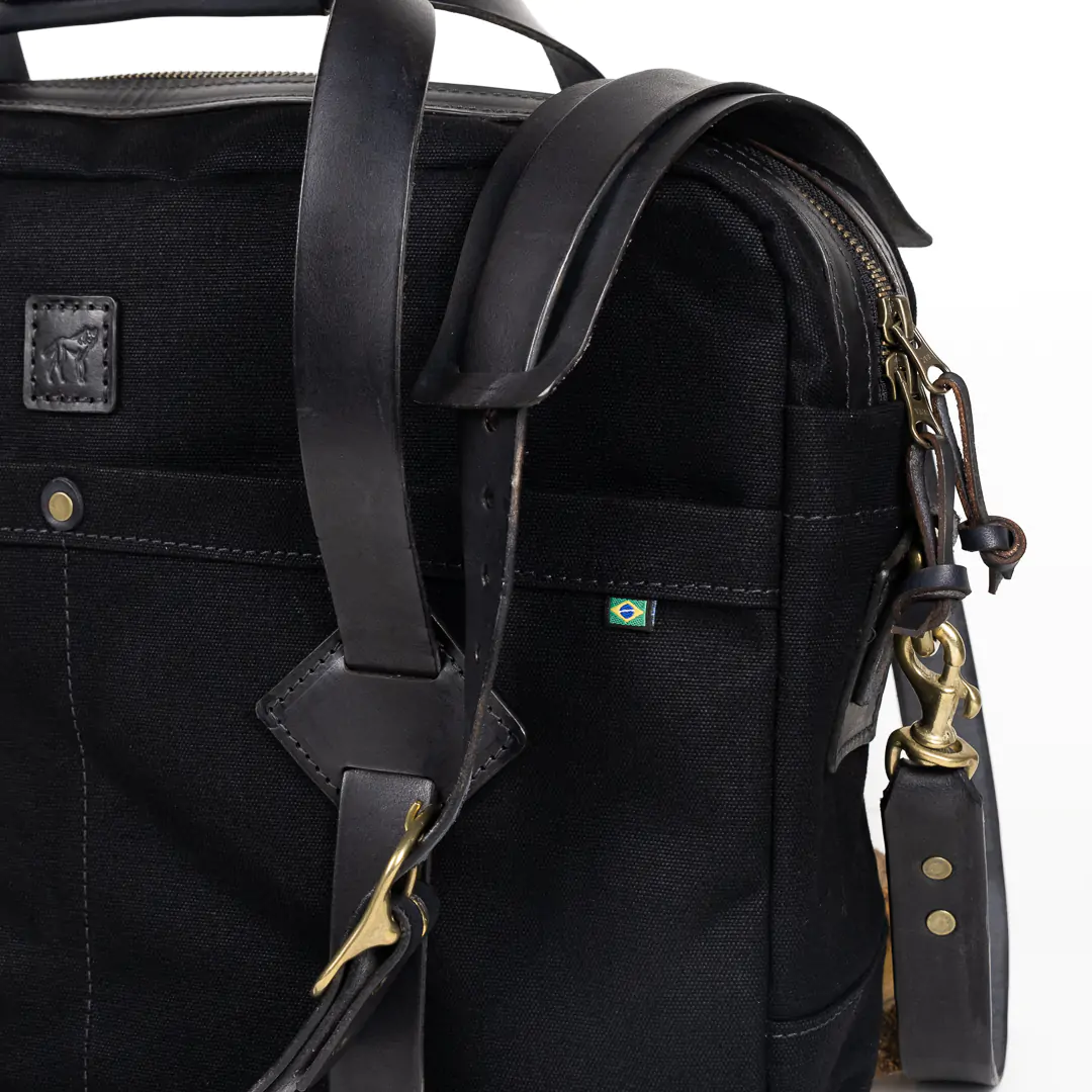 Mala Carteiro NO.16 Preta - Imagem 10