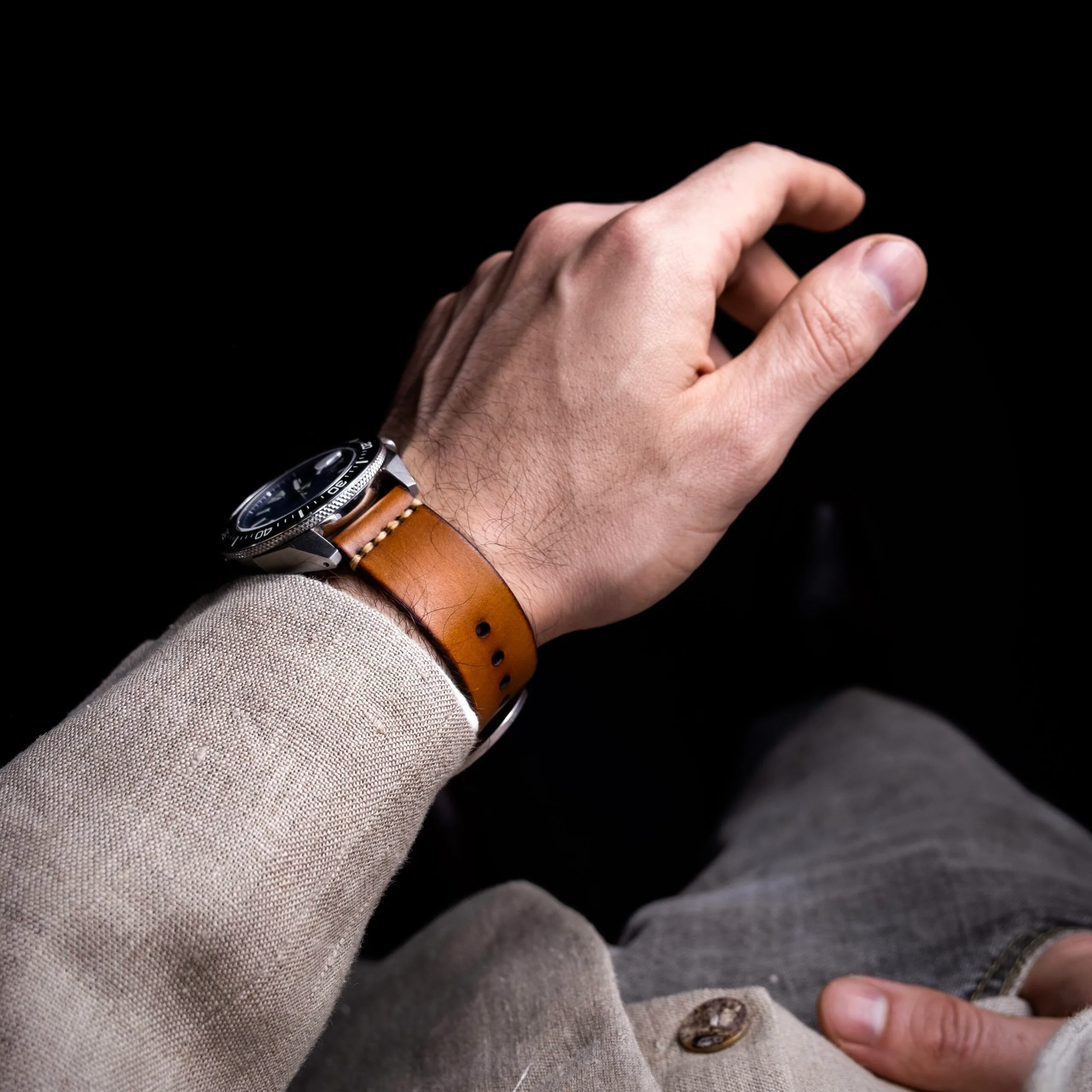 Pulseira de Couro Relógio Savana - Imagem 6