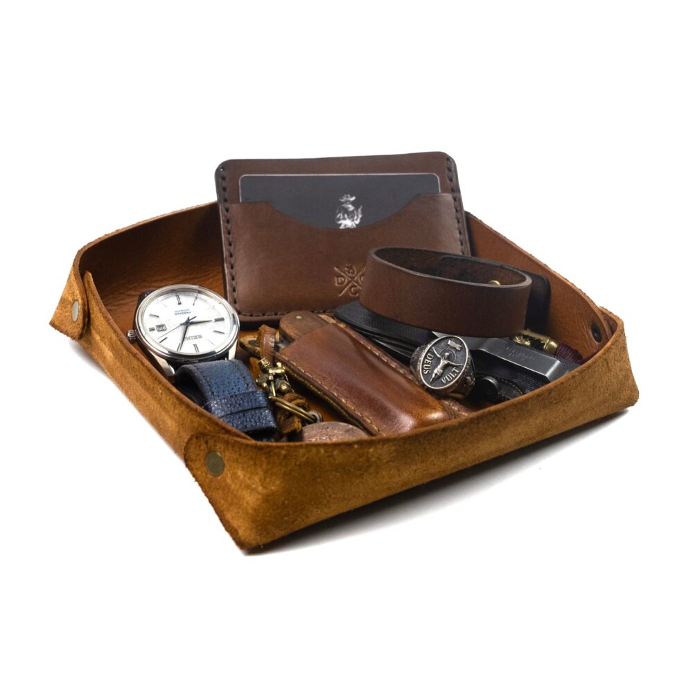 Organizador de Mesa em Couro Havana - Imagem 3