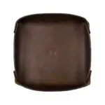 Organizador de Mesa em Couro Marrom 