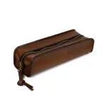 Estojo Domus Couro Marrom