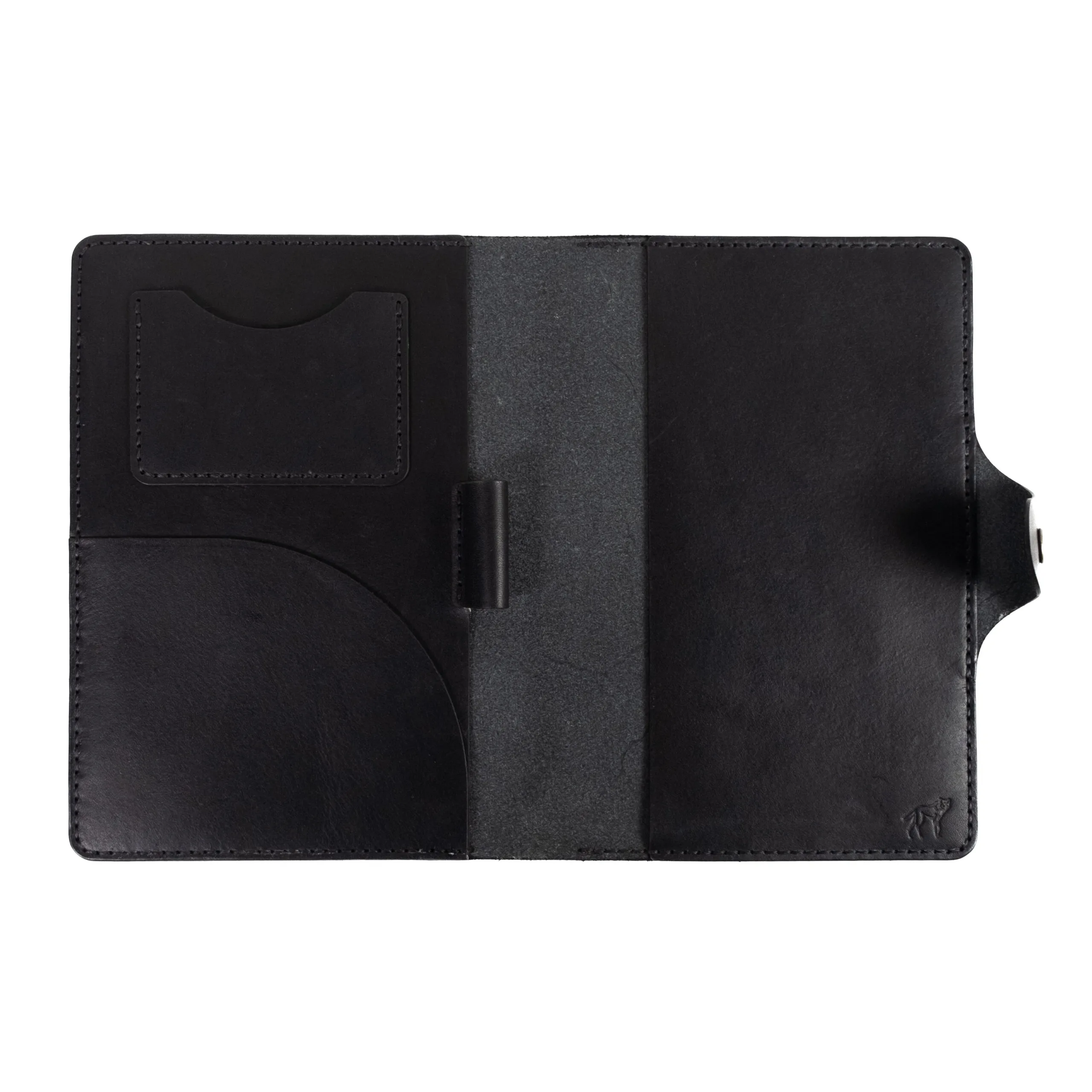 Case A5 Domus Couro Preto - Imagem 3