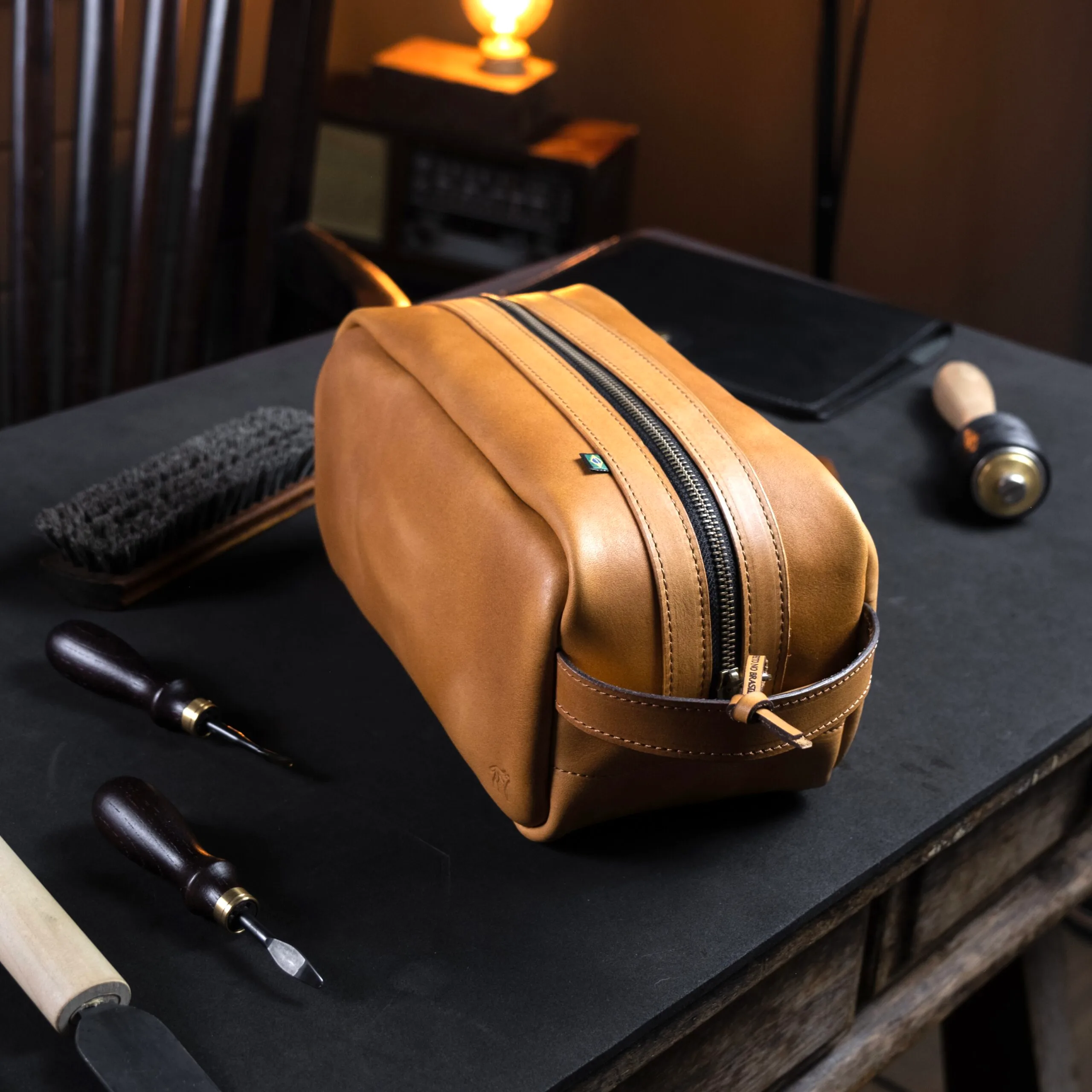 Necessaire em Couro Savana - Imagem 3