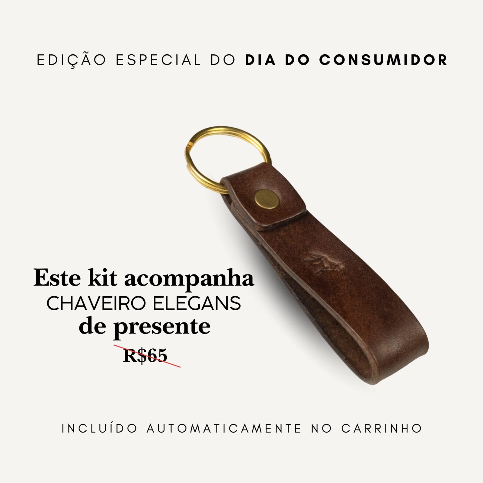 KIT Porta Passaporte + Identificador de Bagagem • Marrom - Imagem 3